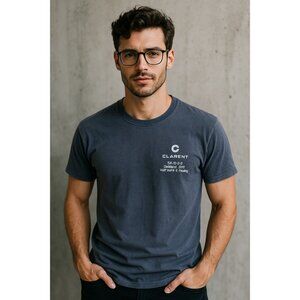 Vintage Clarent Tech T-Shirt – Size M – Y2K VoIP IP Routing Nerd Tee – Port & Co